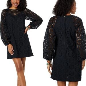 SOLD Lily Pulitzer Priscilla Eyelet Dress Size 14